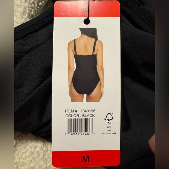 DKNY One Piece Starburst Swimsuit - Picture 13 of 13